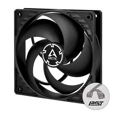 Imagen de ARCTIC P12 PWM PST CO Ventilador PC 120mm, Fan de Caja para CPU con Sharing Technology (PST), Motor Muy Silencioso, Funcionamiento Continuo, 2001800 RPM (0