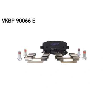 Imagen de SKF VKBP 90066 E Juego de pastillas freno con contacto avisador desgaste accesorios VOLKSWAGEN: Multivan 5 (7HM, 6