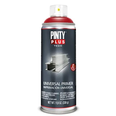 Imagen de PINTYPLUS Tech Pintura en Spray 520 Impr. Férrica Universal roja I112 Imprimacion 520cc Rojo, Único, Estándar