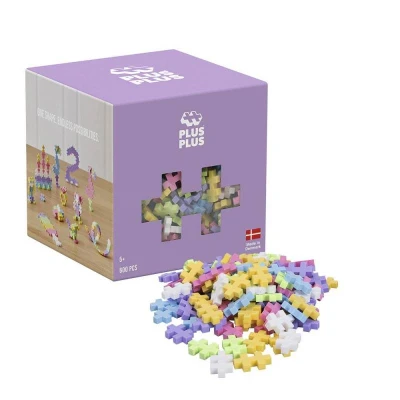 Imagen de Basic 600 piezas pastel Construcción Plus