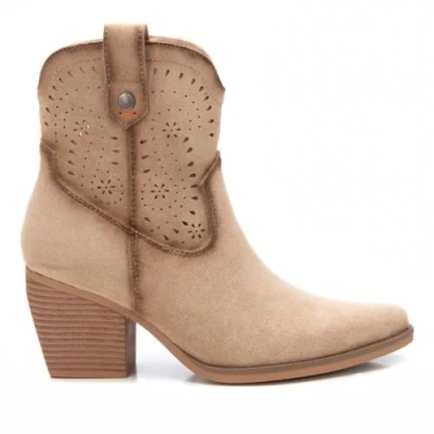 Imagen de REFRESH Botas Camperas Mujer Beige Calzado Cómodo y Versátil Moda casual Modelo 17251802 (Talla 40)