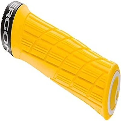 Imagen de Ergon Grips Technical Ge1 EVO Yellow Mellow (Amarillo) Asa para Bicicleta, Unisex Adulto, Jaune, Talla única