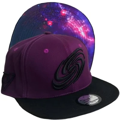 Imagen de Capiche Snapback Baseballone SIZE Gorra, Hombre, Talla: One Size, Dark purple/black/purple