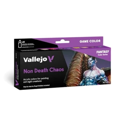Imagen de Vallejo Game Color Non Death Chaos Set de 8 colores