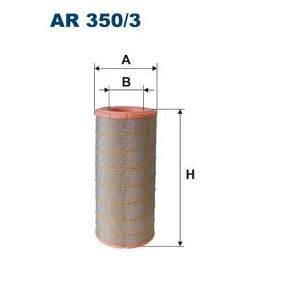 Imagen de FILTRON AR 350/3 Filtro de aire 582 281 Cartucho filtrante