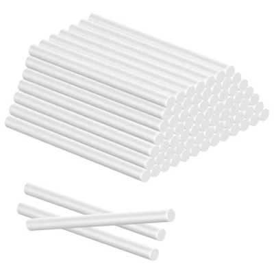 Imagen de Dazkzooy Juego de 200 Barras pegamento en caliente transparentes universales 100 x 7 mm para pistola termofusible silicona Bricolaje, Sellado y Fijación