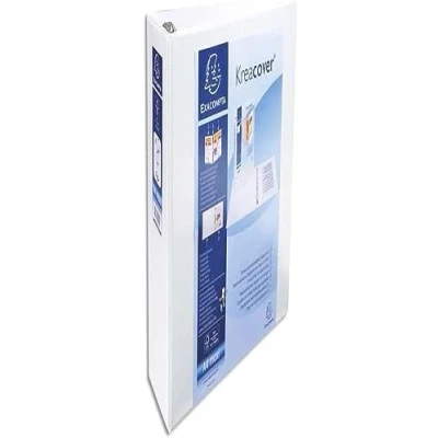 Imagen de Carpeta exacompta canguro 4 anillas 60 mm din a4+ carton forrado polipropileno personalizable 3 bolsillos