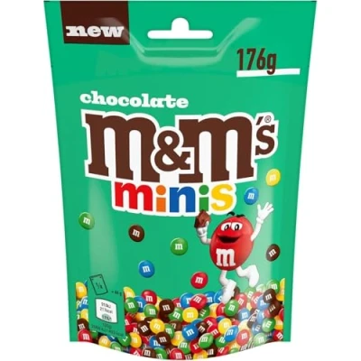 Imagen de M&amp;M&#039;s Minis Snack en Bolitas de Colores Chocolate con Leche 176g
