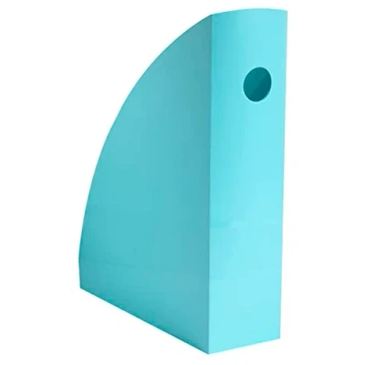 Imagen de Exacompta 18263D 6 Revisteros para documentos en formato A4 +, de gran capacidad y estable. 266x82x305mm MAG CUBE Verde pastel