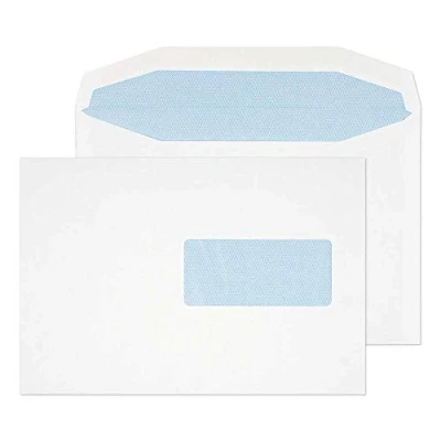 Imagen de Purely Everyday C5 162x229mm Mailer Gummed Right Hand Window Envelope White (Pack of 500)