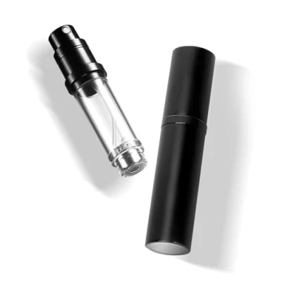 Imagen de VVGAOGES Atomizador Perfume Recargable,Mini Spray de Perfume,Portátil Botella Perfume,Botella Vacío Pulverizador para Viajes 5ml (Black)
