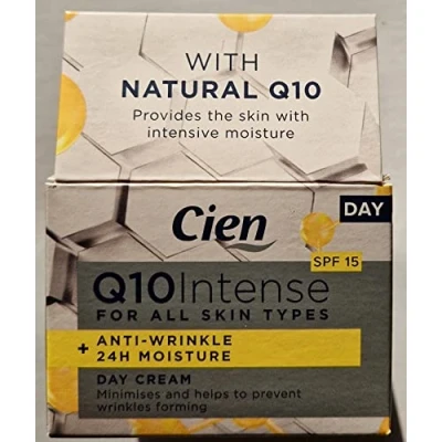 Imagen de cien Anti Wrinkle Age Day Cream with Q10 and Vitamin E UV Filter 50 ml by