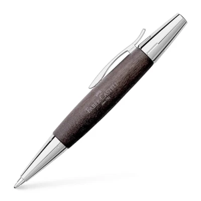 Imagen de Faber Castell 148383 E motion Bolígrafo con cuerpo en madera de peral, color negro, trazo B