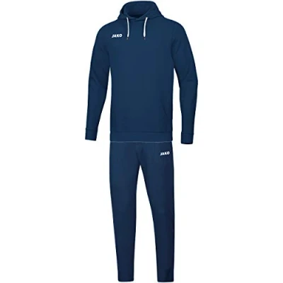 Imagen de JAKO Chándal para hombre Base con capucha, azul marino, S, M9465