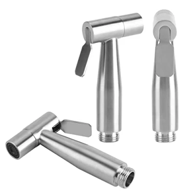 Imagen de Kit de Rociador Bidé Mano Inodoro Acero Inoxidable para baño Ducha Accesorio mascotas, higiene personal