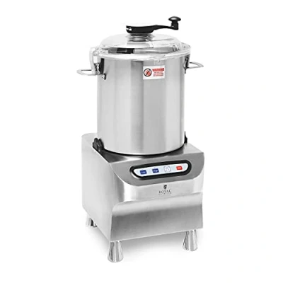Imagen de Royal Catering Trituradora De Alimentos Aparato Triturador Profesional RCBC 18V2 (Potencia: 2200 W, Velocidad: 1500/2200 r.p.m., Volumen: 18 L)