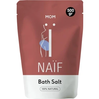 Imagen de Naïf Sales de Baño con Magnesio Ayuda a aliviar el dolor y reducir los calambres 100% natural 500gr