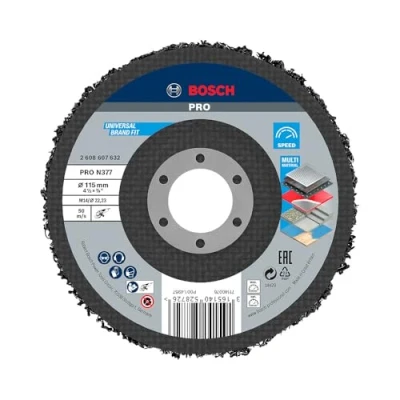 Imagen de Bosch 2 608 607 632 Disco pulidor 115 mm, 22,23 SiC, 8350 U/min (pack de 1)