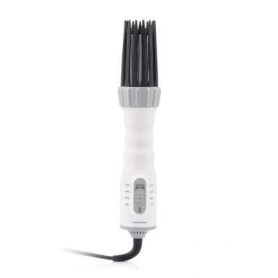 Imagen de InnovaGoods® Cepillo Secador de Pelo Eléctrico, Revestimiento Cerámico, Ergonómico, Multifunción 3 en 1, Difusor Voluminizador Pelo, Moldeador y Rizador Niveles Temperatura