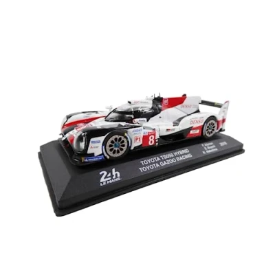Imagen de OPO 10 Coche en Miniatura 1/43 Compatible con Toyota TS050 Hybrid Gazo Racing LE Mans 2019 Alonso 24LM01
