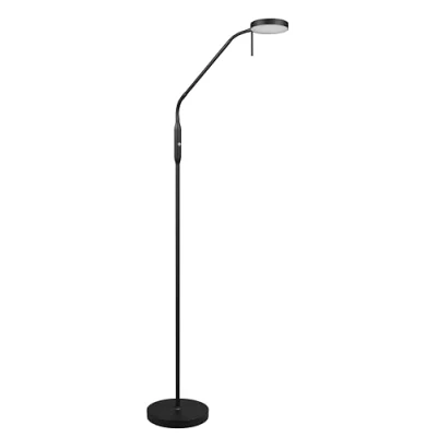Imagen de Reality Leuchten Lámpara de pie recargable LED Moreno, negro mate, CCT, atenuable