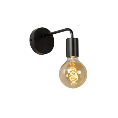 Imagen de LUCIDE SCOTT Lámpara de pared 1xE27 Negro