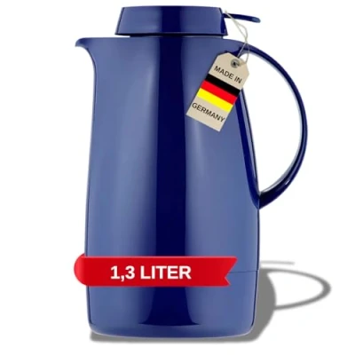 Imagen de Helios Servitherm Jarra al vacío (1,3 L), Color Azul, 1.3 litres