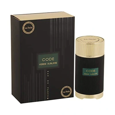 Imagen de La Fede Code Verde Sublime Eau de Parfum 100 ml