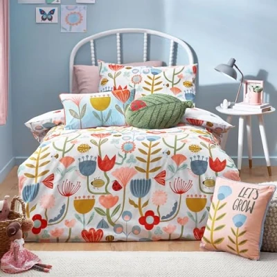 Imagen de Little furn. Nature Juego de Funda edredón Floral