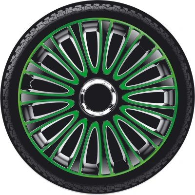 Imagen de AutoStyle PP 5135G Tapacubos 15in negro/verde