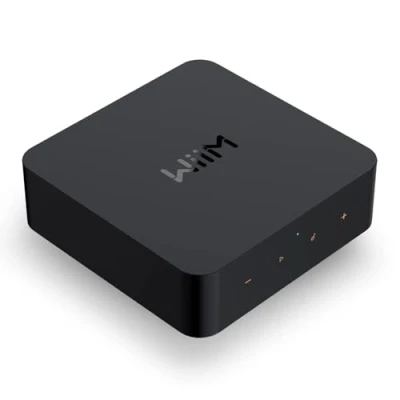 Imagen de WiiM Pro Receptor AirPlay 2 Bluetooth, Google Cast Audio, WiFi Streamer Multizona, Funciona con Alexa, Siri y Assistant, Stream Hi Res Audio de Spotify, Amazon Music, Tidal etc