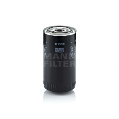 Imagen de MANN FILTER W 950/39 Filtro de aceite M 27 X 2 enroscable SCANIA: L,P,G,R,S series, NISSAN: ATLEON, DAF: LF 55, 45