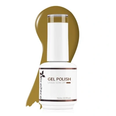Imagen de Nicedeco Esmaltes Semipermanentes Para Uñas UV/LED Soak Off Pintauñas Sin crueldad Apto Principiantes Manicura Colores Vibrantes y Duraderos 15ML,Vegano N342