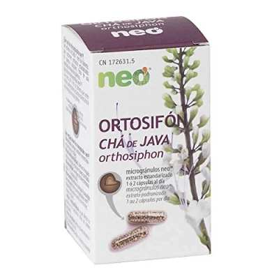 Imagen de NEO Extracto Seco de Hojas Ortosifón 45 cápsulas 200 mg Depurativo Natural Efecto Detox Ayuda a Eliminar Toxinas Complemento Alimenticio