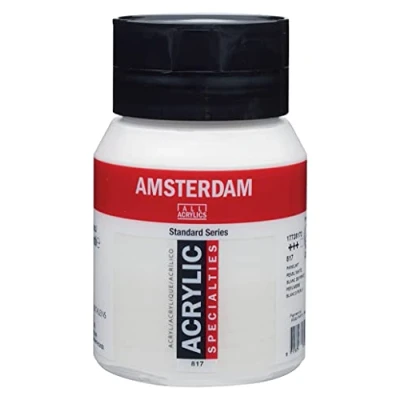 Imagen de Amsterdam Standard Series Colores Acrílicos Bote 500 ml Blanco Perla 817 (17728172)