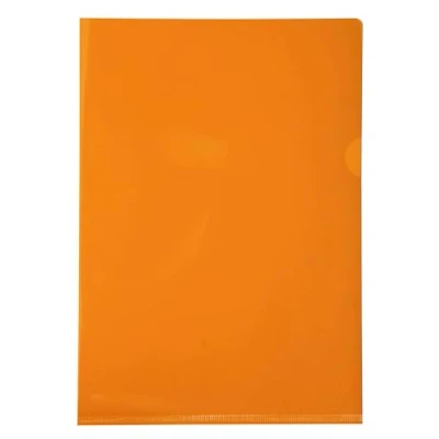 Imagen de Exacompta 661230E Portafolios de plástico A4 13.5, color naranja, caja 100