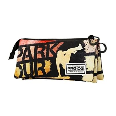Imagen de PRO DG Bounce Estuche Portatodo Triple FAN, Multicolor, 23 x 11 cm