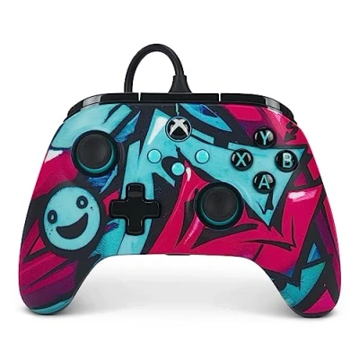 Imagen de Mando alámbrico PowerA Advantage para Xbox Series XS Estilo salvaje