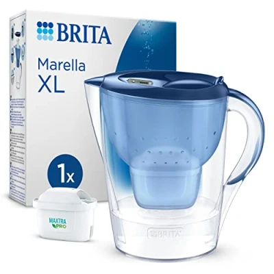 Imagen de FILTRO BRITA CARAFE Marella Bleue XL (3.5L) incluy� 1 cartucho Maxtra Pro All