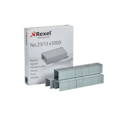 Imagen de Rexel 2101053 Caja 1000 grapas 23/13 galvanizadas