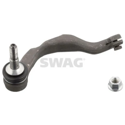 Imagen de SWAG 11 10 3679 Rótula de dirección Eje delantero, izquierda con tornillo, tuerca autofijadora MINI: Hatchback, Cabrio