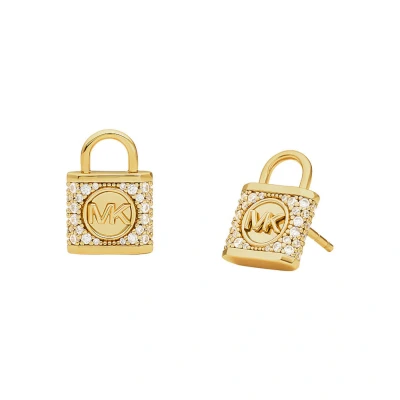 Imagen de Michael Kors LOCK STUD Earrings Pendientes goldcoloured, Mujer, Talla: One Size, Gold coloured