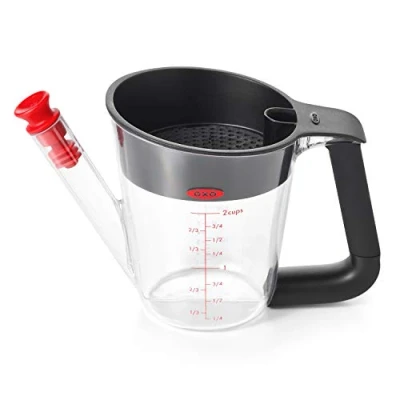Imagen de OXO Good Grips Jarra quita grasa para salsas, 500 ml de capacidad