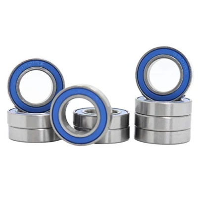 Imagen de 6801RS rodamiento de bolas 12x21x5mm, 12x21 ABEC 3 rodamientos precisión sellados caucho azul (selección 10pcs)