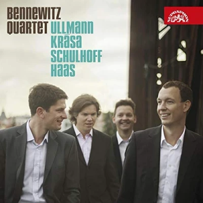 Imagen de Ullmann, Krasa, Schulhoff, Haas : Quatuors à cordes. Bennewitz Quartet.