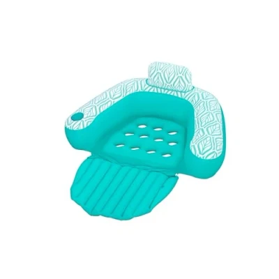Imagen de Sillón Hinchable Para Piscina Bestway Comfort Plush Azul 145x120cm