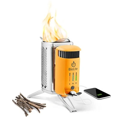 Imagen de BioLite CampStove 2 Wood Burning and USB Charging Camping Stove