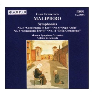 Imagen de MALIPIERO: Symphonies Nos. 5, 6, 8 and 11