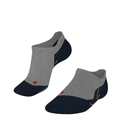 Imagen de FALKE RU3 Comfort Invisible M IN lyocell hilo funcional anti ampollas fino 1 par, Calcetines para correr Hombre, Gris (Light Grey 3406), 46 48