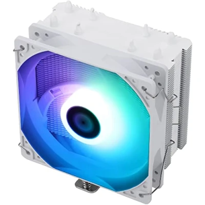 Imagen de Thermalright Assassin X 120 SE White CPU Air Cooler, 4 Heat Pipes, TL C12C PWM Quiet Fan Cooler con rodamiento S FDB, para AMD AM4/AM5 Intel LAG 1700/1150/1151/1200